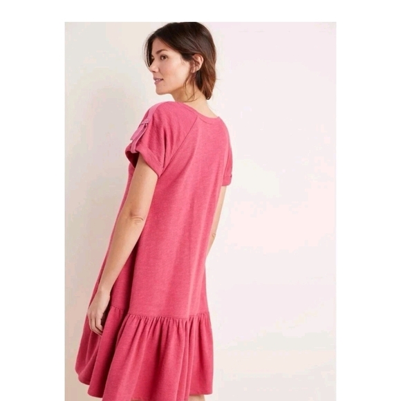 Anthropologie Raspberry Mini Dress - Picture 5 of 5